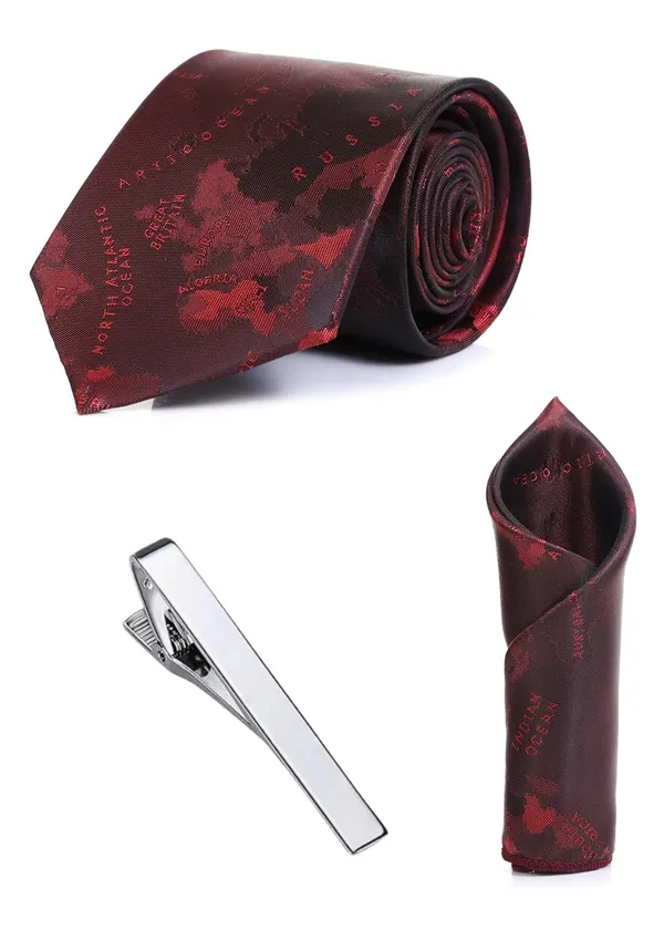 Necktie_With_Pocket_Square_&_Tiepin_Silver_Plated_Stilish_Combo_Set_For_Men