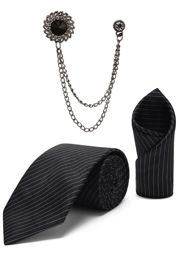 Necktie_For_Men_With_Pocket_Square_&_Lapel_Brooch_Self-Lining_Micro_fiber_Fabric_(Pack_of_3)