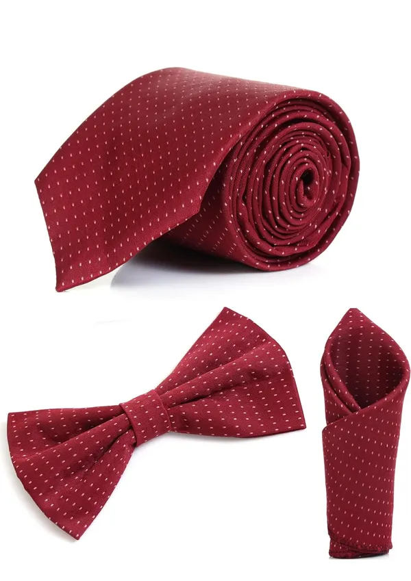 Necktie_With_Bow_&_Pocket_Square_Set_12_Attractive_Colors_�_Choose_the_perfect_shade_to_match_your_outfit_and_mood.