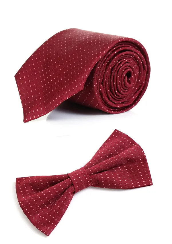 Necktie_With_Bow_&_Pocket_Square_Set_12_Attractive_Colors_�_Choose_the_perfect_shade_to_match_your_outfit_and_mood.