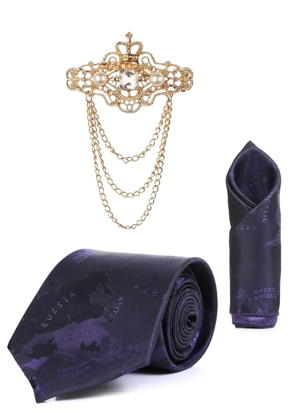 Necktie_Set_For_Men_Premium_Satin_Finish_�_Crafted_with_smooth,_satin_for_a_luxurious_look_and_soft_feel.