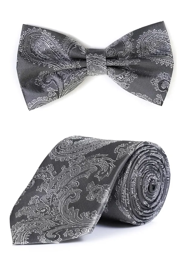 3-in-1_Combo_Set_�_Includes_1_Necktie,_1_Pre-tied_Bow_Tie,_and_1_Pocket_Square.