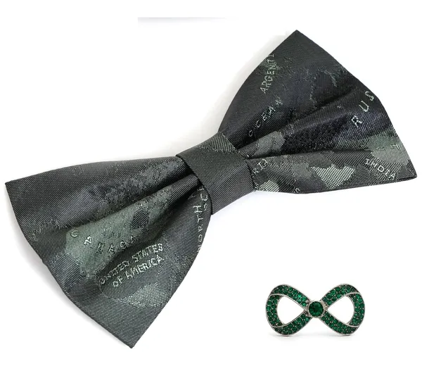 Random_Stripe_Men's_Bow_Ties_Pre-Tied_Style_Formal_Satin_Classic_Bowtie_for_jacquard_Self-design_With_Stylish_brooch