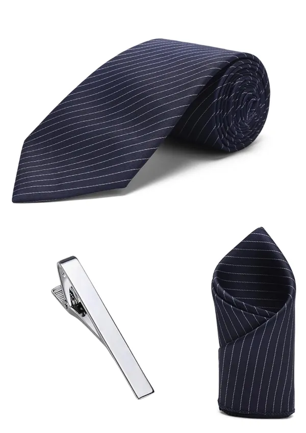 Necktie_With_Pocket_Square_&_Tiepin_Silver_Plated_Stilish_Self-Lining_Combo_Set_For_Men_(Gifted_Box)