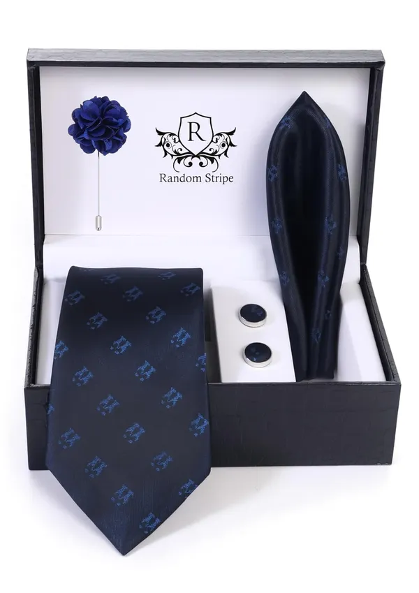 Necktie_With_Pocket_Square_&_Cufflink_Set_Complete_Set_For_Gifted_ideas_And_Formal_Dress_Suit