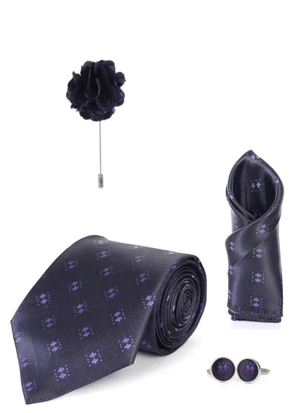 Necktie_With_Pocket_Square_&_Cufflink_Set_Complete_Set_For_Gifted_ideas_And_Formal_Dress_Suit