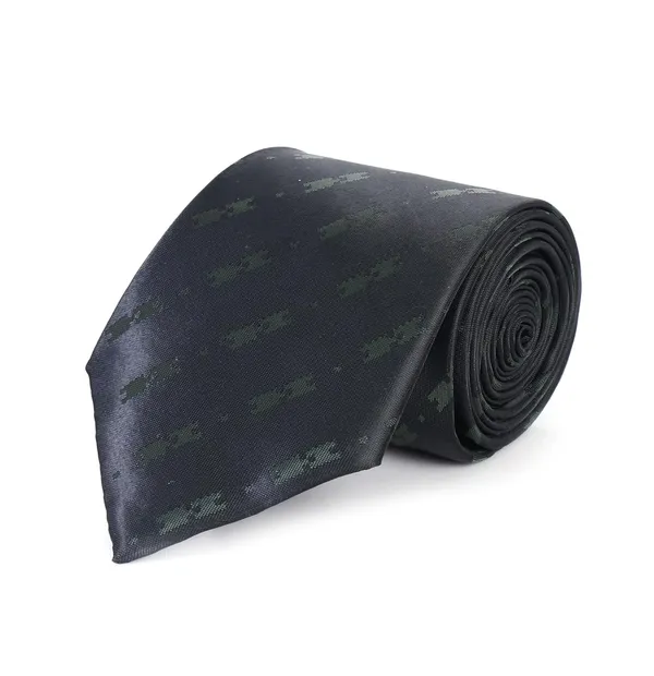 Royal_Blue_Crown_Print_Necktie_Set_for_Men_with_Matching_Pocket_Square_&_Brooch_Chain_�_Premium_Formal_Tie_Set_(9_Colors_Available)