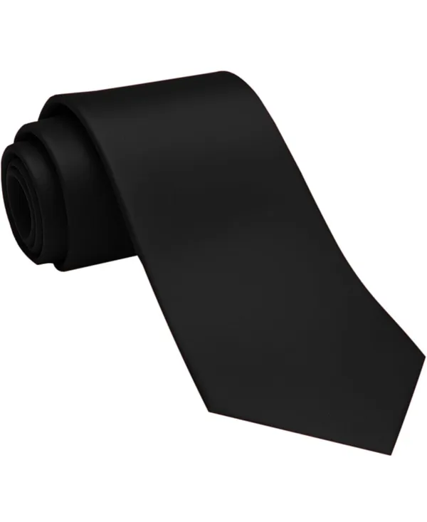 Black_Tie_For_Men_With_Gifted_Box_Solid_Necktie