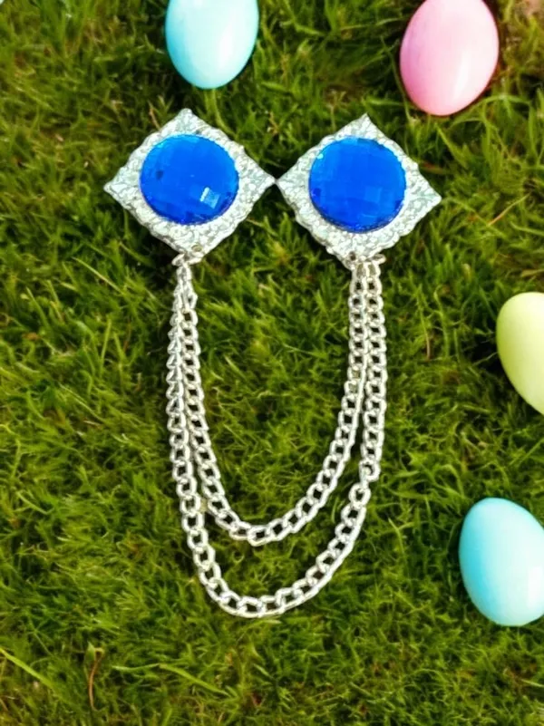 Voxon_Men's_Gem_Brooch_Lapel_Pin_Badge_Hanging_Chains_Collar_Brooches_Pin_for_Career_Suit_Tuxedo_of_Shirts_Tie_Hat_Scarf_for_Boyfriend_Father_Birthday_Gift_(blue)