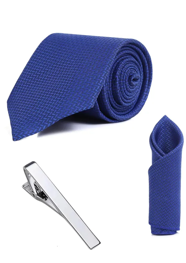 Necktie_With_Pocket_Square_&_Stilish_Silvar_Plated_TiePin_Self-Design_Micro_fiber_Combo_Set_For_Men