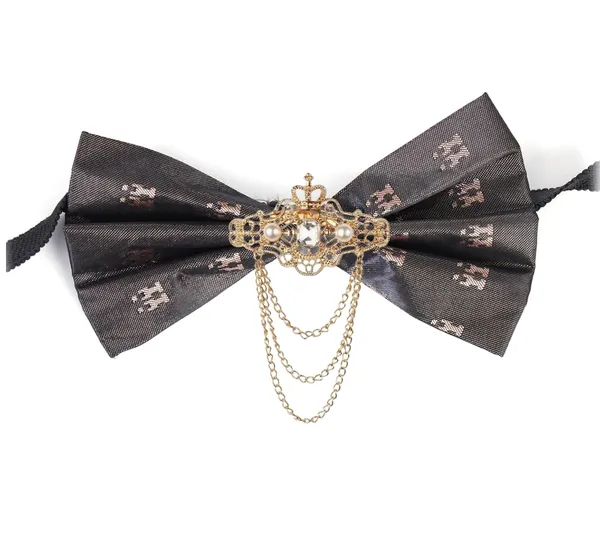 Premium_Royal_Brooch_Bow_Tie_for_Men_�_Adjustable_Neck_Strap,_9_Elegant_Colors,_Perfect_for_Wedding,_set