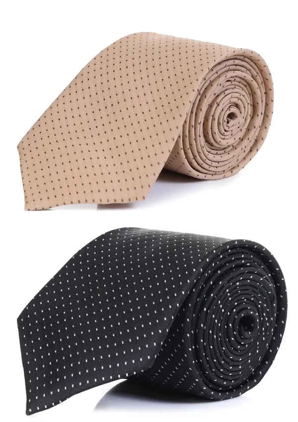 Necktie_For_Men_Polka_Dots_Tie_Pack_of_2