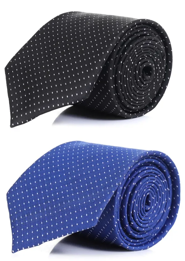 Necktie_For_Men_Polka_Dots_Tie_Pack_of_2