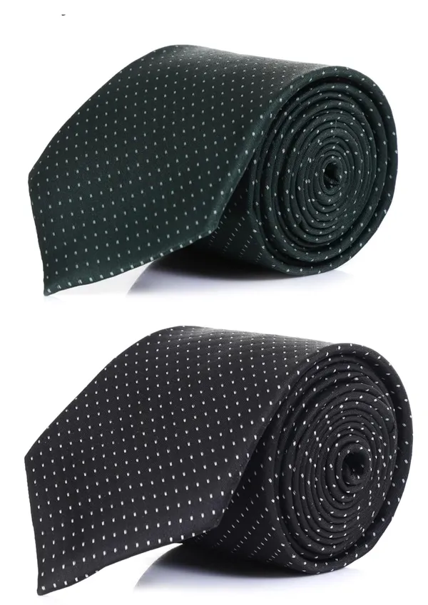 Necktie_For_Men_Polka_Dots_Tie_Pack_of_2