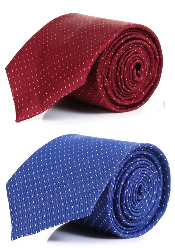 Necktie_For_Men_Polka_Dots_Tie_Pack_of_2