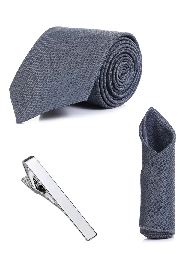 Necktie_With_Pocket_Square_&_Stilish_Silvar_Plated_TiePin_Self-Design_Micro_fiber_Combo_Set_For_Men