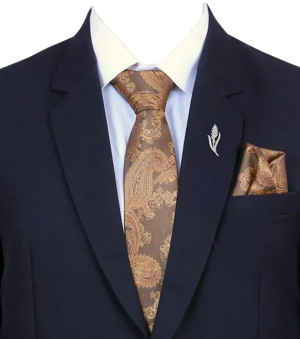 Men_Necktie_Combo_Set_(Tie_+_Bow_Tie_+_Pocket_Square_+_Brooch)_�_13_Elegant_Colors_|_Premium_Formal_look