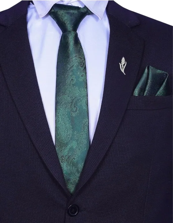 Men_Necktie_Combo_Set_(Tie_+_Bow_Tie_+_Pocket_Square_+_Brooch)_�_13_Elegant_Colors_|_Premium_Formal_look
