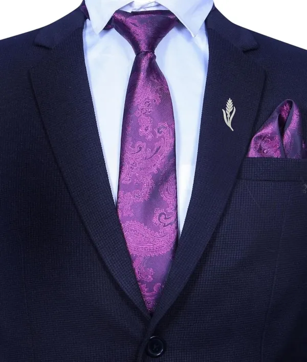 Men_Necktie_Combo_Set_(Tie_+_Bow_Tie_+_Pocket_Square_+_Brooch)_�_13_Elegant_Colors_|_Premium_Formal_look