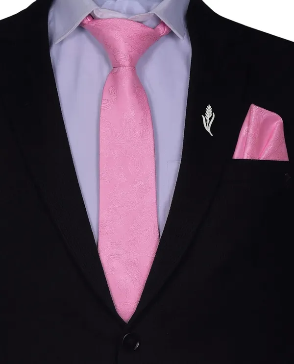 Men_Necktie_Combo_Set_(Tie_+_Bow_Tie_+_Pocket_Square_+_Brooch)_�_13_Elegant_Colors_|_Premium_Formal_look