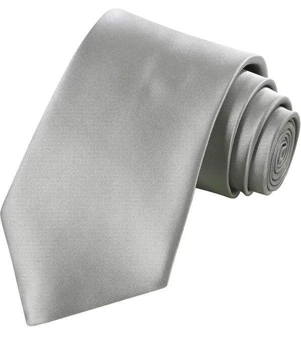 Necktie_Set_With_Silvar_Plated_Tiepin_&_Pocket_square_Set_Plain_Silk_Ties_Combo_For_Men