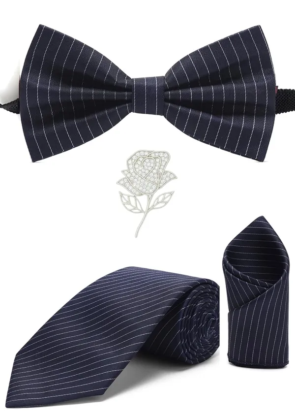 Men_7_Colors_Combo_Necktie,_Bow_Tie,_Pocket_Square_&_Brooch_Set_�_Premium_Formal_Accessories_for_Wedding,_Party_&_Business
