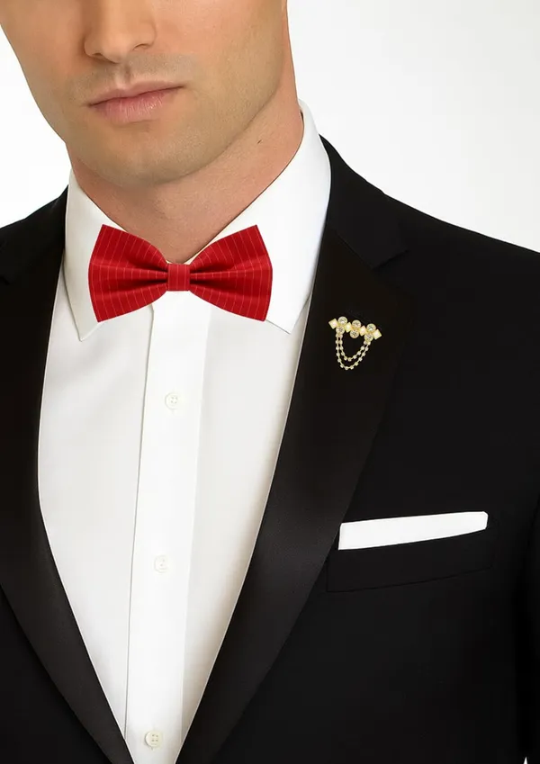 Bow_Tie_For_Men_With_Stylish_Brooch_9_Attractive_Colors_bow_tie_combo_set