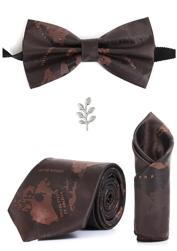 Men_Necktie_Combo_Set_(Tie_+_Bow_Tie_+_Pocket_Square_+_Brooch)_�_12_Elegant_Colors_Complete_4-in-1_Set_Ideal_for_weddings,_parties,_business_meetings