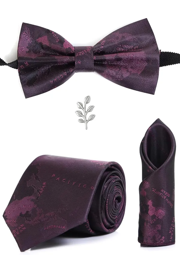 Men_Necktie_Combo_Set_(Tie_+_Bow_Tie_+_Pocket_Square_+_Brooch)_�_12_Elegant_Colors_Complete_4-in-1_Set_Ideal_for_weddings,_parties,_business_meetings