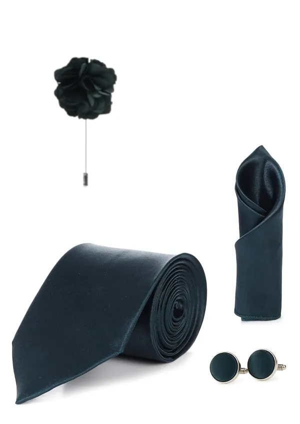 Premium_Satin_Necktie_Gift_Set_for_Men_�_Tie,_Pocket_Square,_Cufflinks_&_Lapel_Pin_|_10_Elegant_Colors_|_Perfect_for_Wedding,_Party_&_Office_Wear