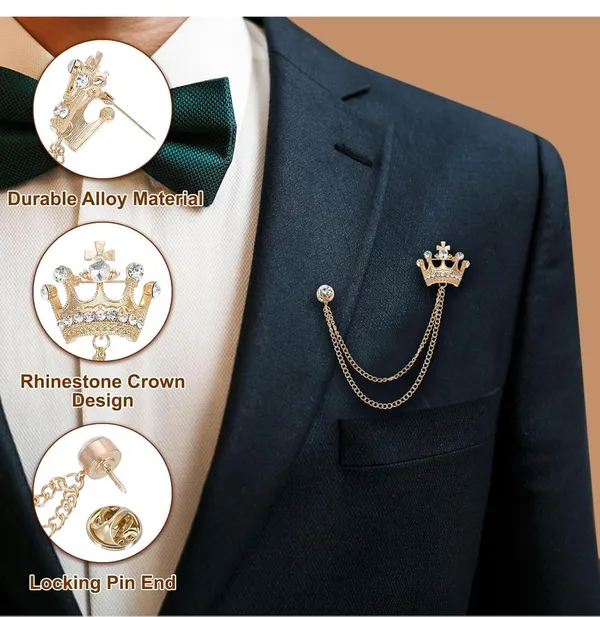 Premium_Necktie,_Pocket_Square_&_Crown_Brooch_Combo_Set_for_Men_�_13_Stylish_Colors