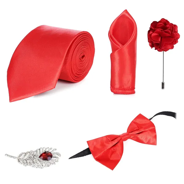 Men_Luxury_Satin_Necktie_Gift_Set_�_9_Colors_|_Includes_Tie,_Bow_Tie,_Pocket_Square,_Brooch_&_Lapel_Pin