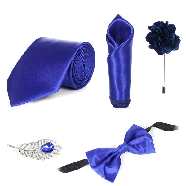 Men_Luxury_Satin_Necktie_Gift_Set_�_9_Colors_|_Includes_Tie,_Bow_Tie,_Pocket_Square,_Brooch_&_Lapel_Pin