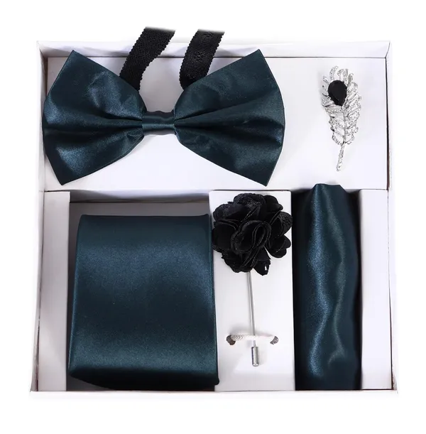 Men_Luxury_Satin_Necktie_Gift_Set_�_9_Colors_|_Includes_Tie,_Bow_Tie,_Pocket_Square,_Brooch_&_Lapel_Pin