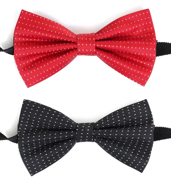 Bow_Tie_For_Men_Pack_of_2_Stylish_Elegant_9_Colors_Combo_Polka-Dots_Micro_fiber_Fabric