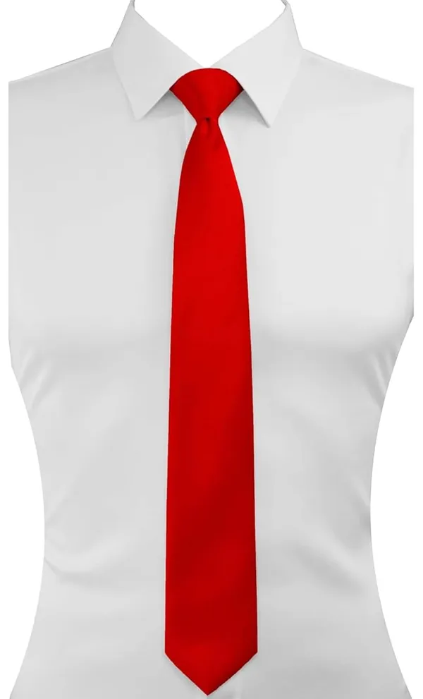 ClassicRed_Tie_Business_and_Wedding_+_Gift_Box_Pure_Color_Necktie