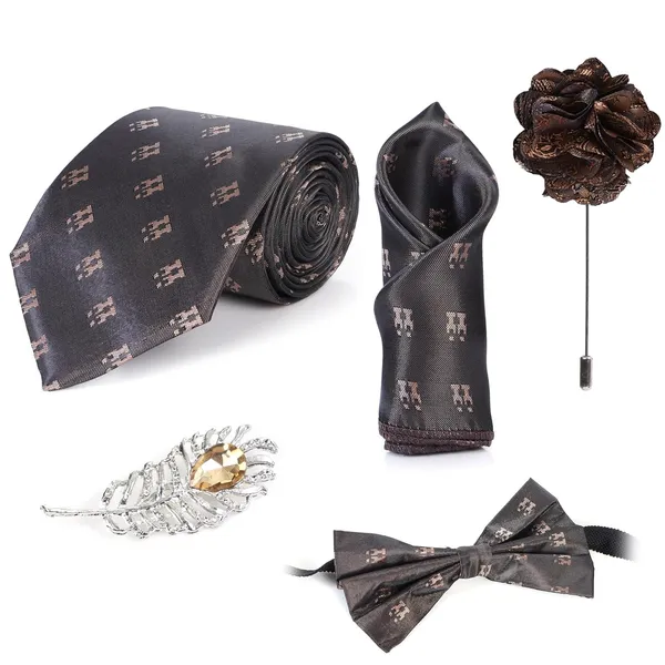 Men_Premium_Necktie_Gift_Set_�_9_Colors_|_Includes_Necktie,_Bow_Tie,_Pocket_Square,_Lapel_Pin_&_Brooch_|