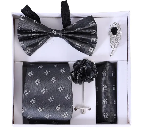 Men_Premium_Necktie_Gift_Set_�_9_Colors_|_Includes_Necktie,_Bow_Tie,_Pocket_Square,_Lapel_Pin_&_Brooch_|