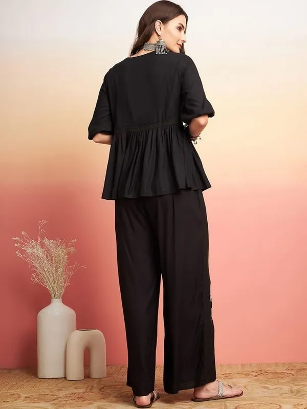 Black_Cotton_Coord_Set_For_Women