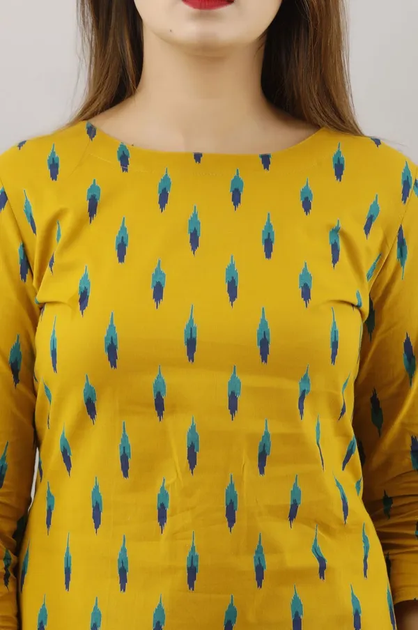 Yellow_&_Maroon_Cotton_Printed_Night_Suit_Set_For_Women_(Pack_of_2)