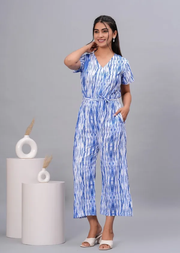 Blue_Cotton_Rayon_Blend_Printed_Casual_Jumpsuit_For_Women