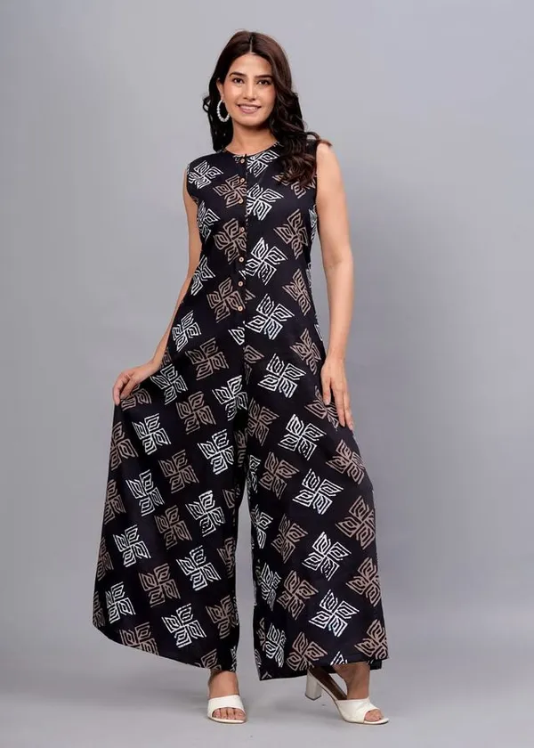 Black_Rayon_Jumpsuit_For_Women
