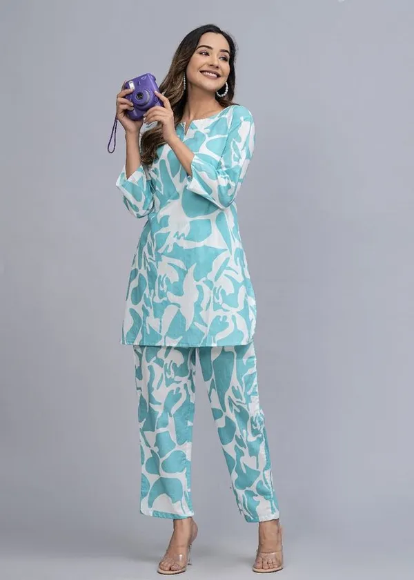 Blue_Rayon_Coord_Set_For_Women