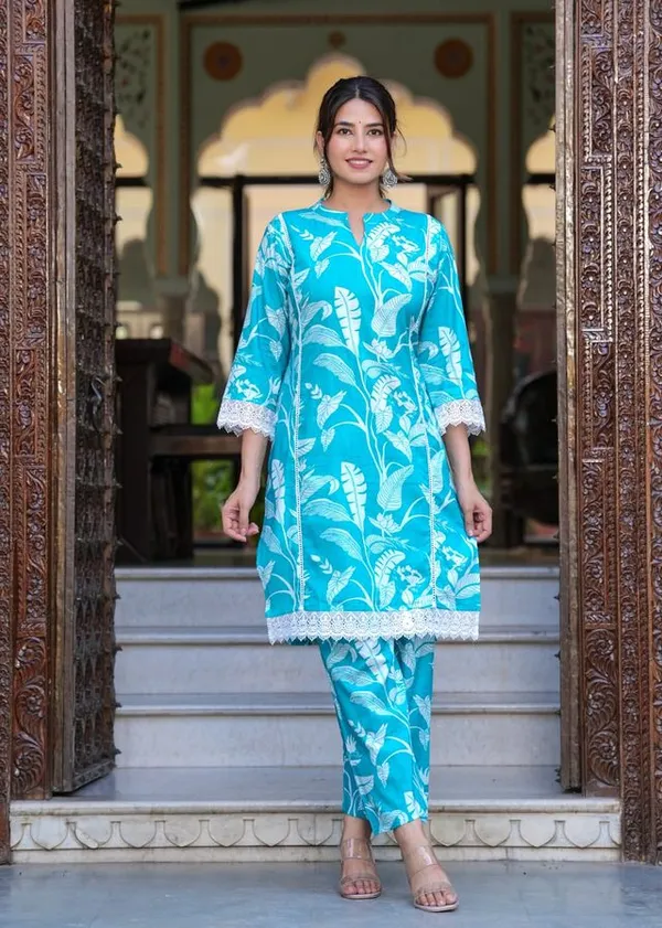 Blue_Cotton_Coord_Set_For_Women