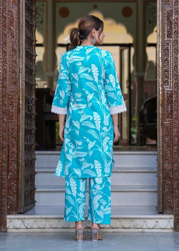 Blue_Cotton_Coord_Set_For_Women