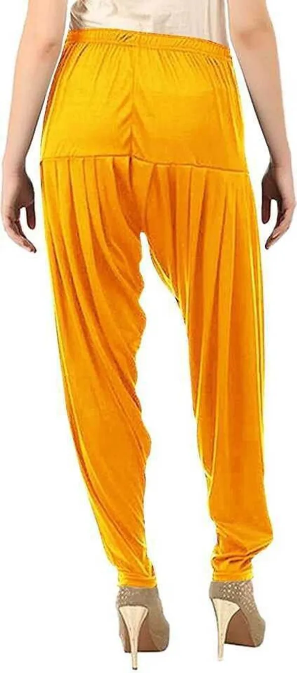 Yellow_&_Pink_Polyester_Solid_Dhoti_Salwar_For_Women_&_Girls_(Pack_Of_2)