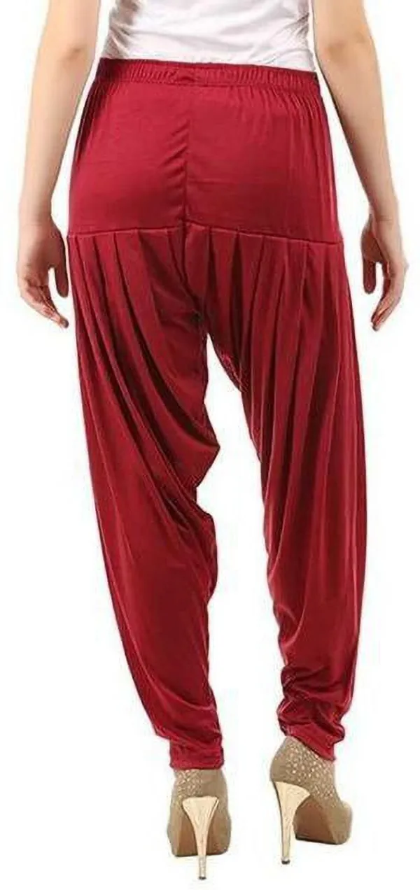 Blue,_Black_&_Maroon_Viscose_Rayon_Solid_Dhoti_Salwar_For_Women_&_Girls_(Pack_Of_3)