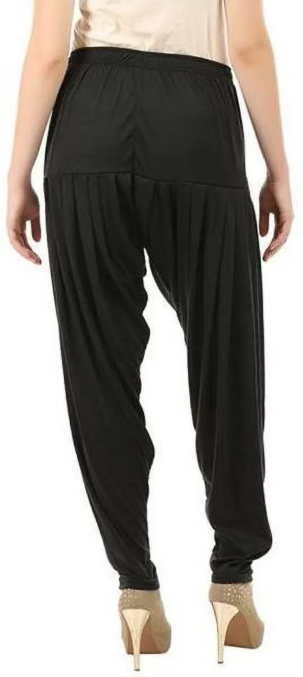 Blue,_Black_&_Maroon_Viscose_Rayon_Solid_Dhoti_Salwar_For_Women_&_Girls_(Pack_Of_3)