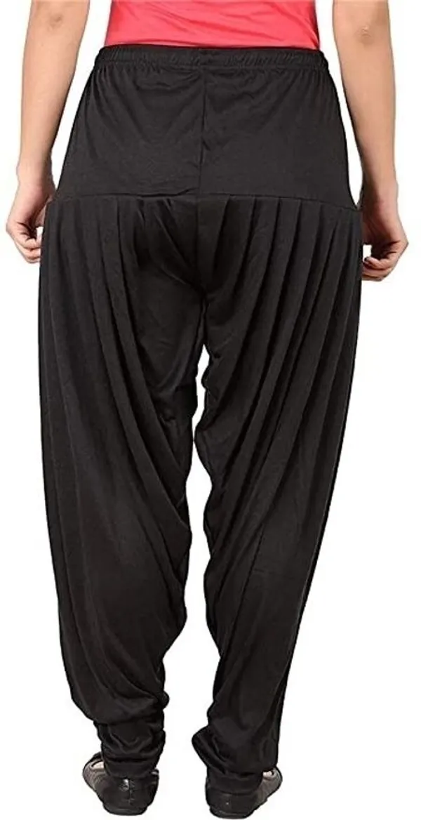 Beige,_Black_&_White_Viscose_Rayon_Solid_Dhoti_Salwar_For_Women_&_Girls_(Pack_Of_3)