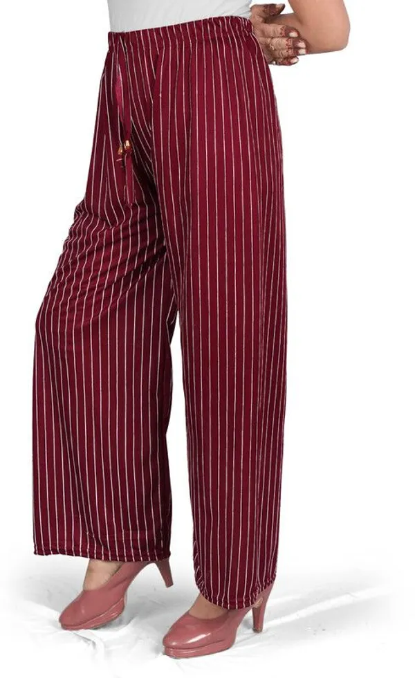 NOBEKA_Straight_Fit_Women_Blue_Trousers
